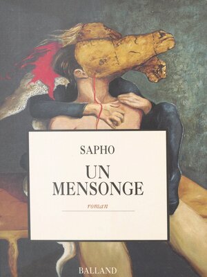cover image of Un mensonge